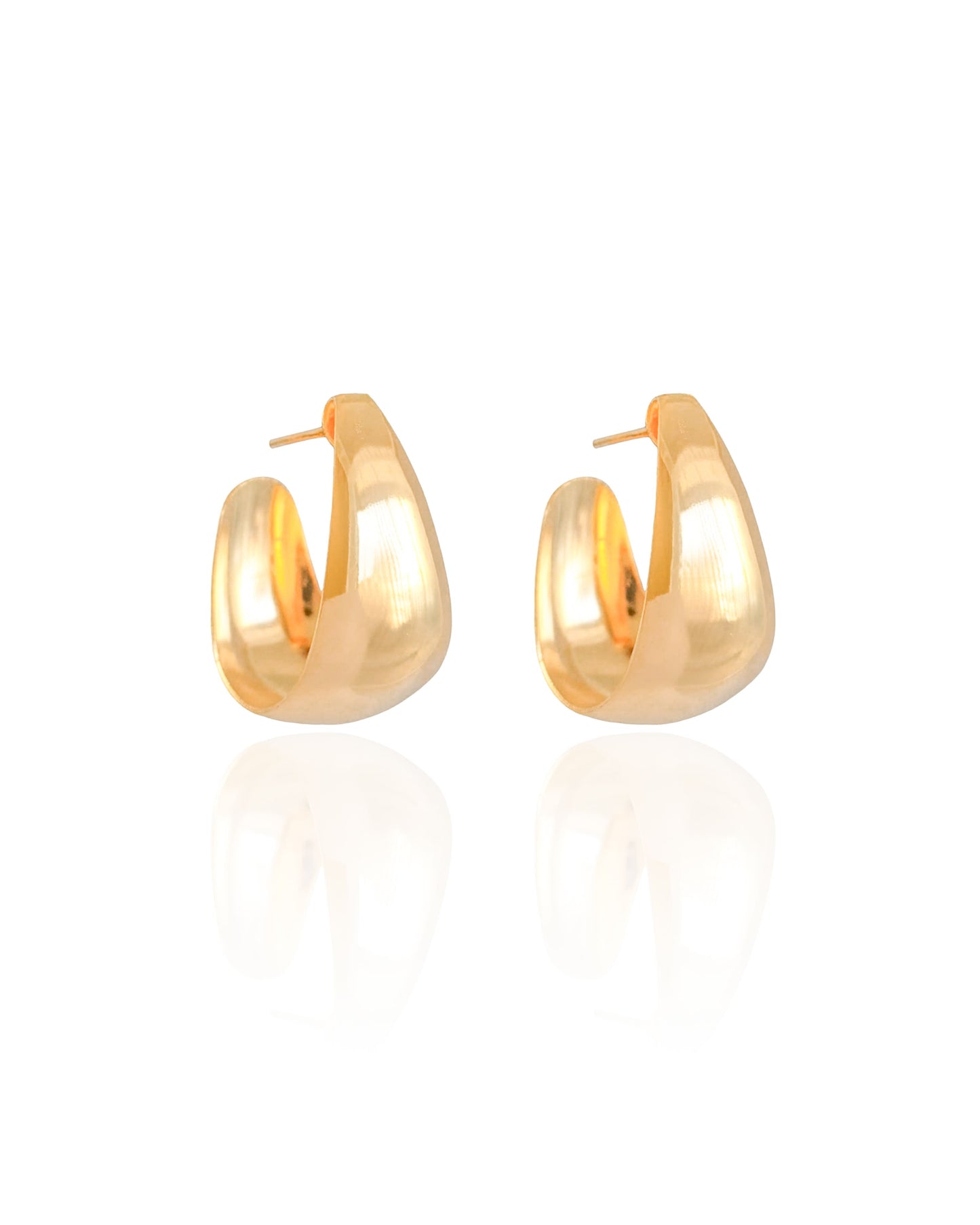 Brinco Argola Gota Lisa