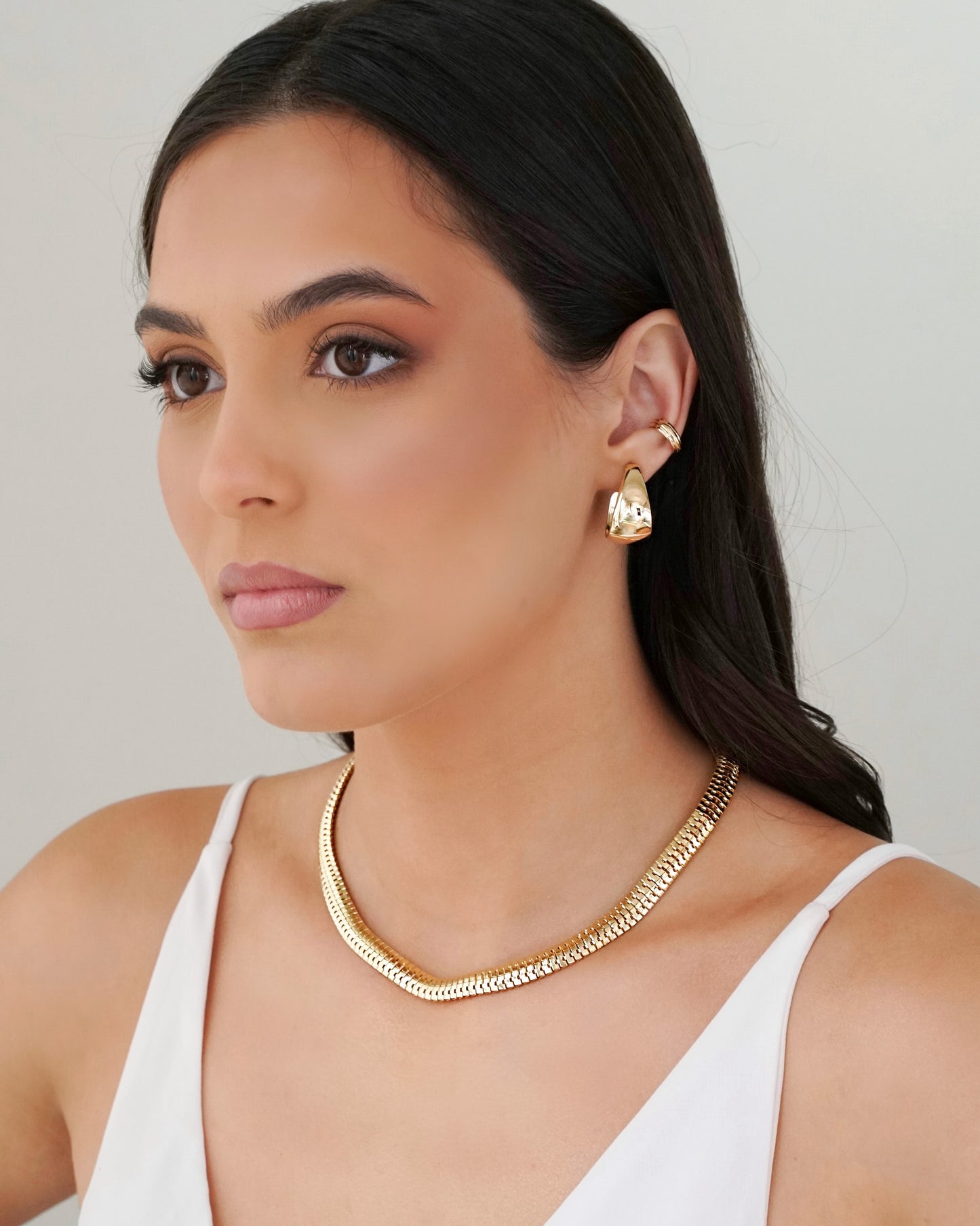 Brinco Argola Gota Lisa