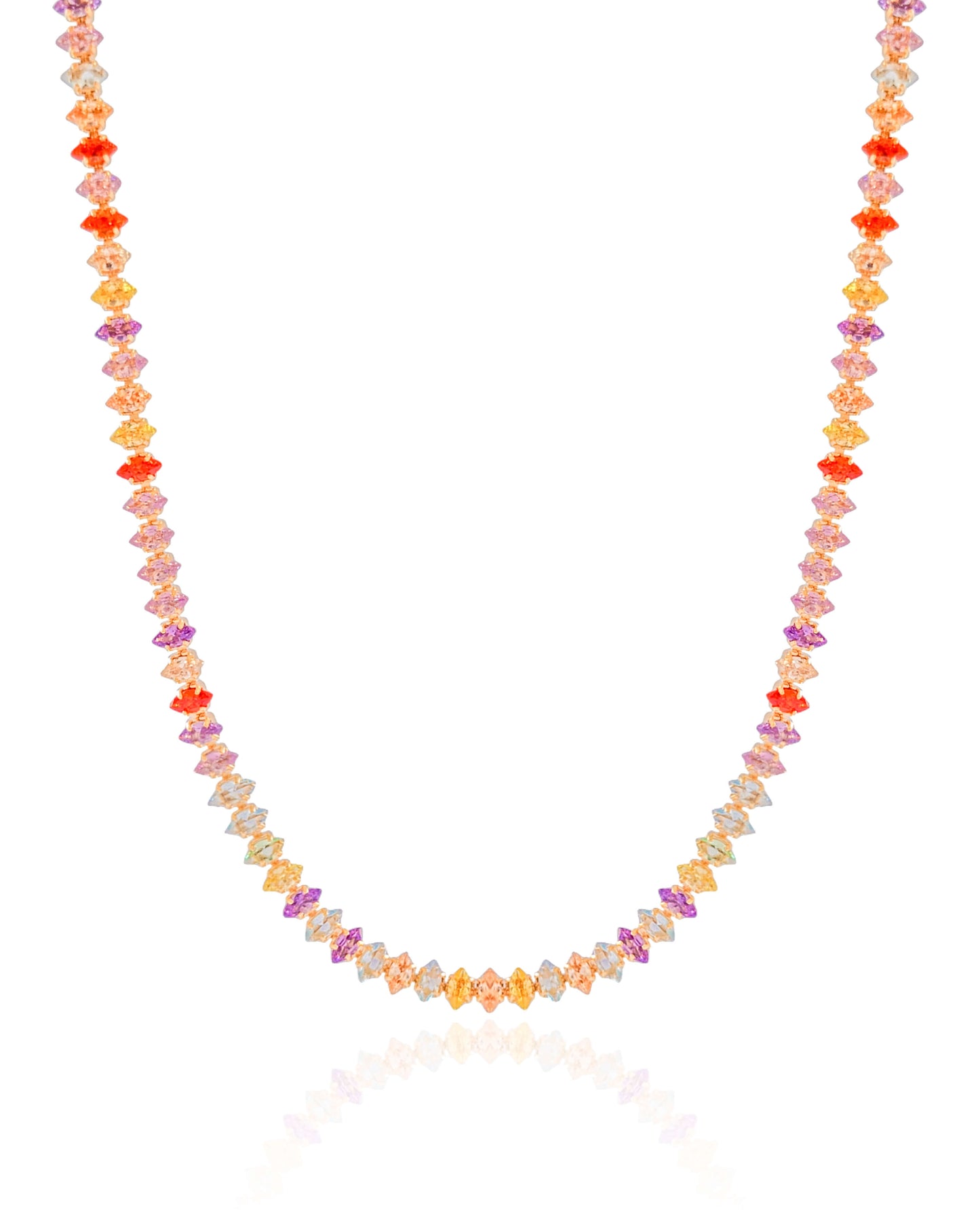 Choker Riviera Navetes Coloridos