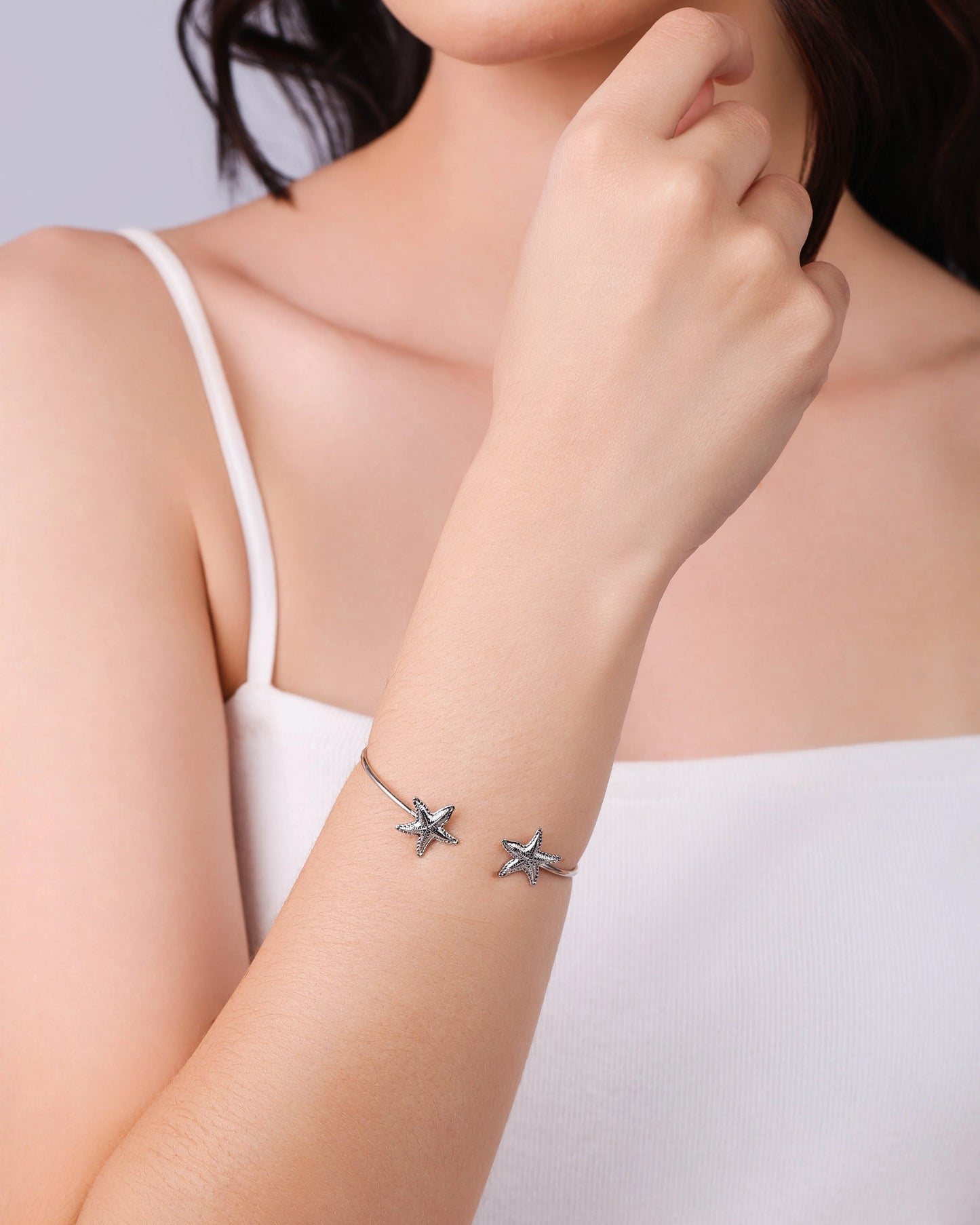 Bracelete Estrelas Texturizadas