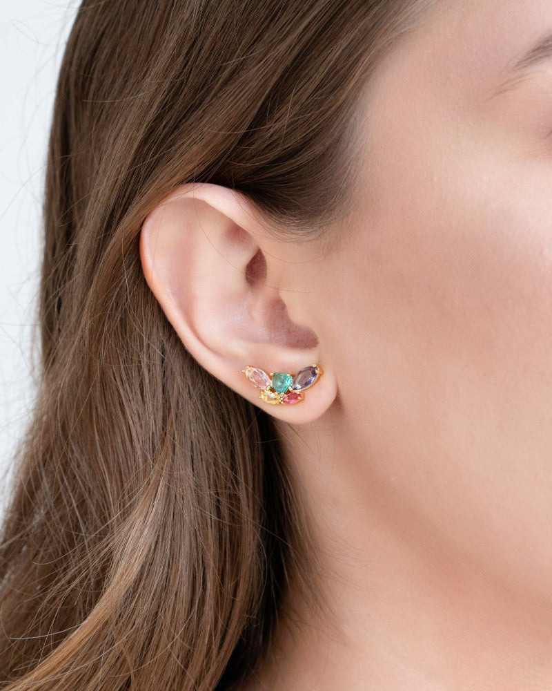 Ear Cuff Navetes Colorido