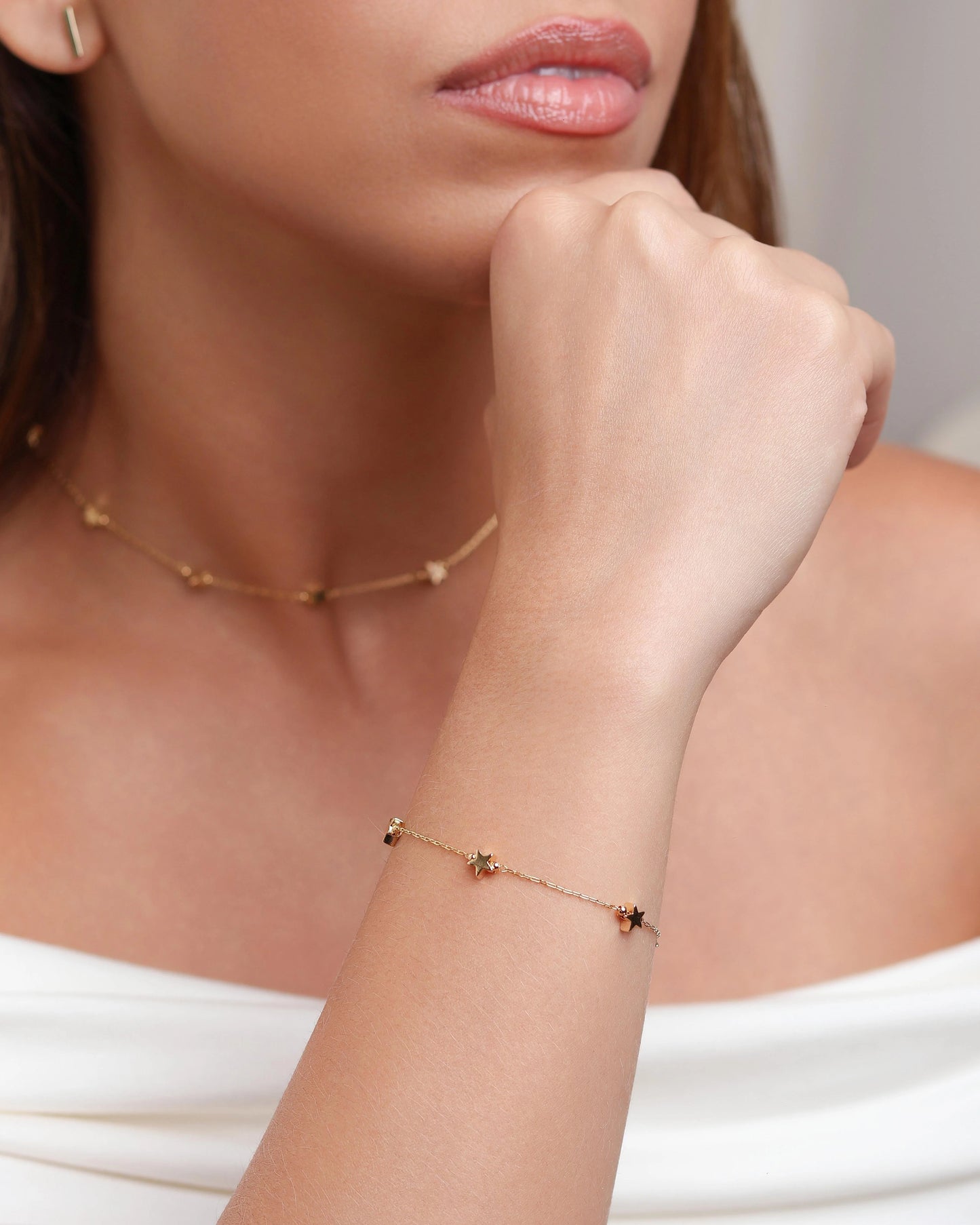 Pulseira Elos Mini Estrelas