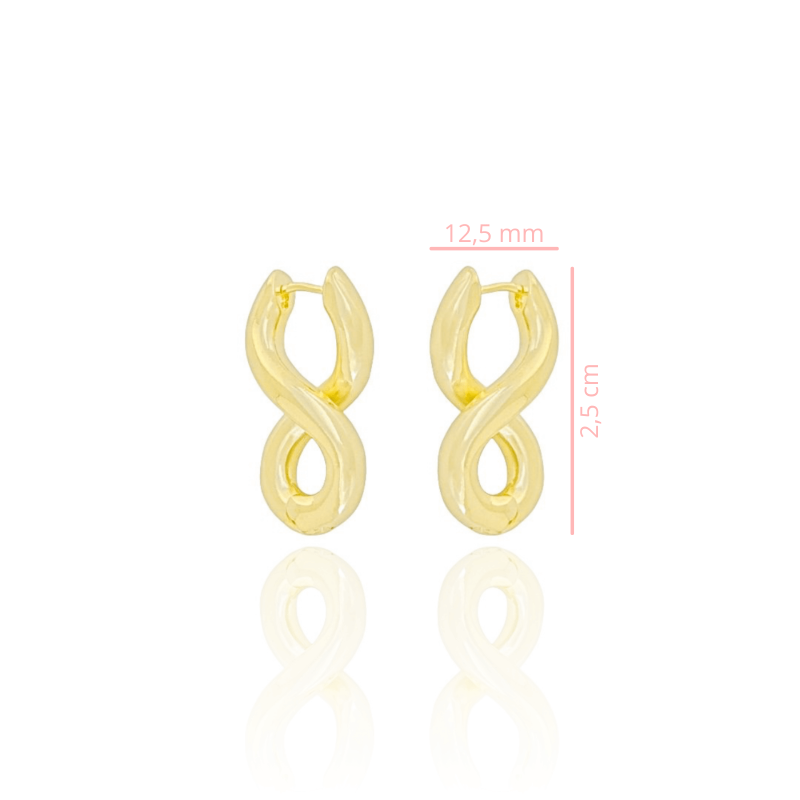 Argola Infinito Earrings