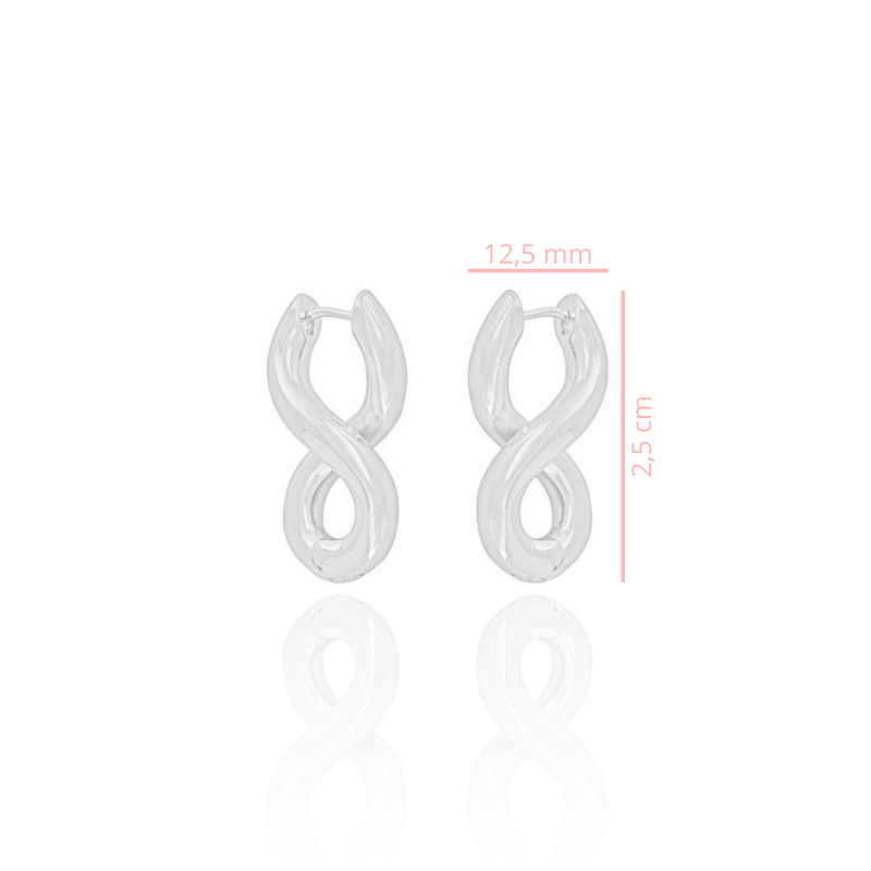 Argola Infinito Earrings