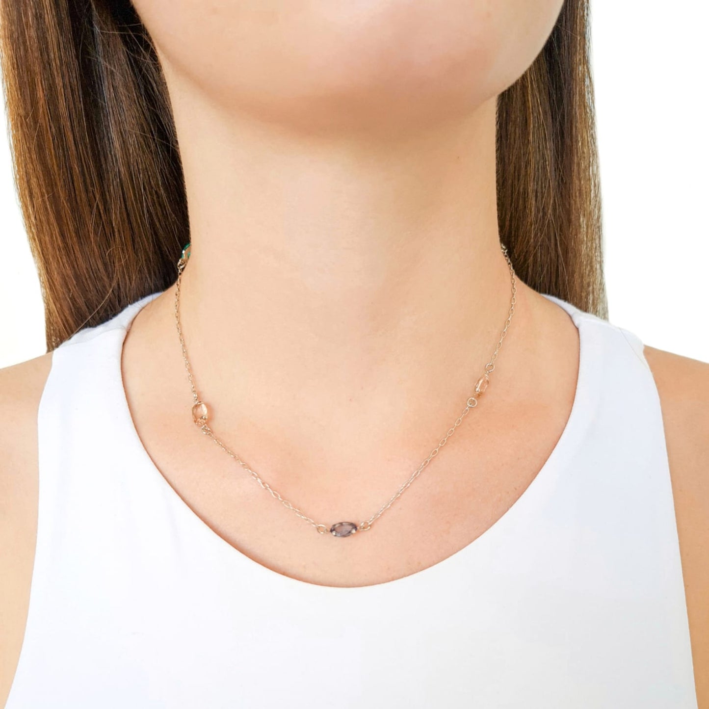 Colors Elos Necklace Branco