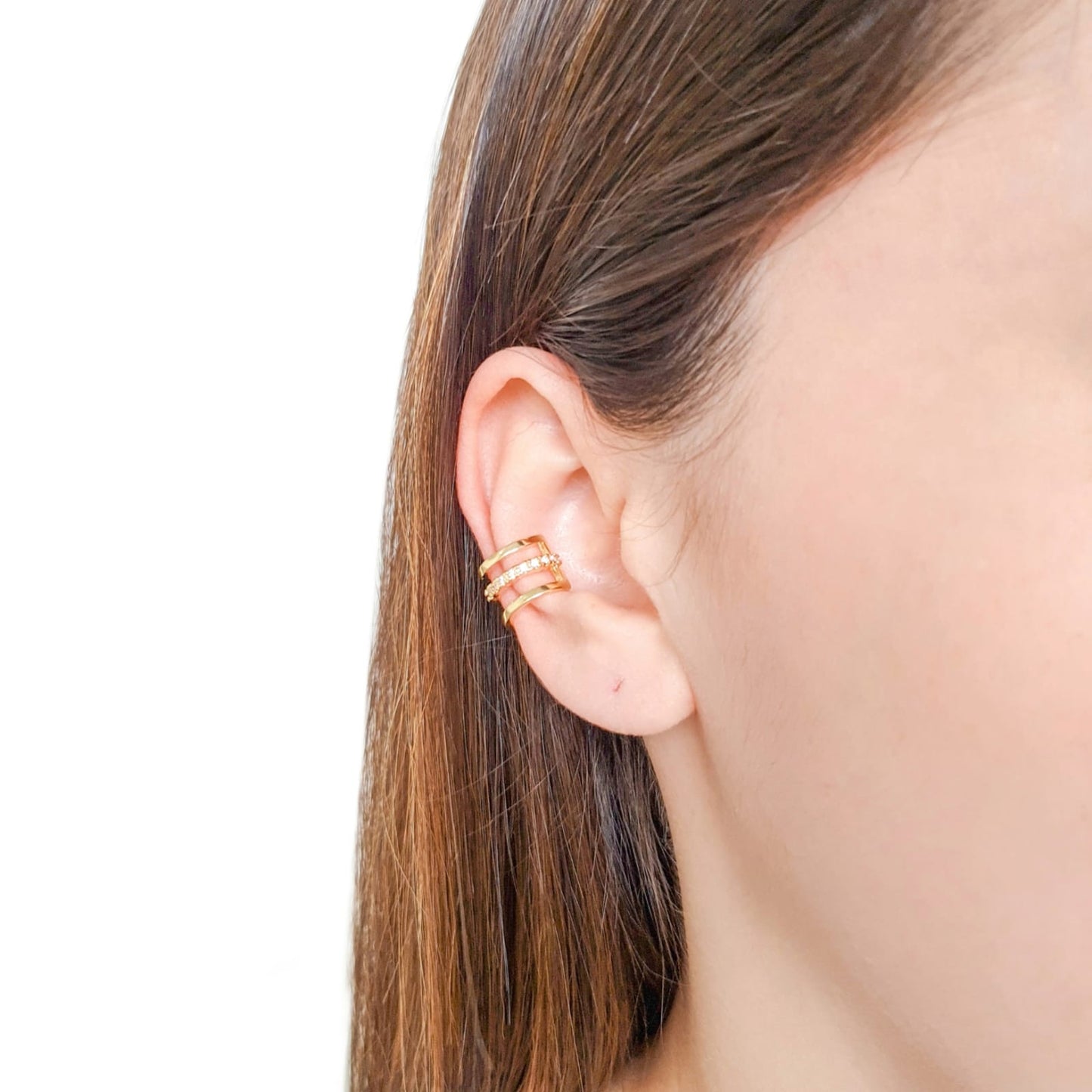 Liso e Cravejado Piercing
