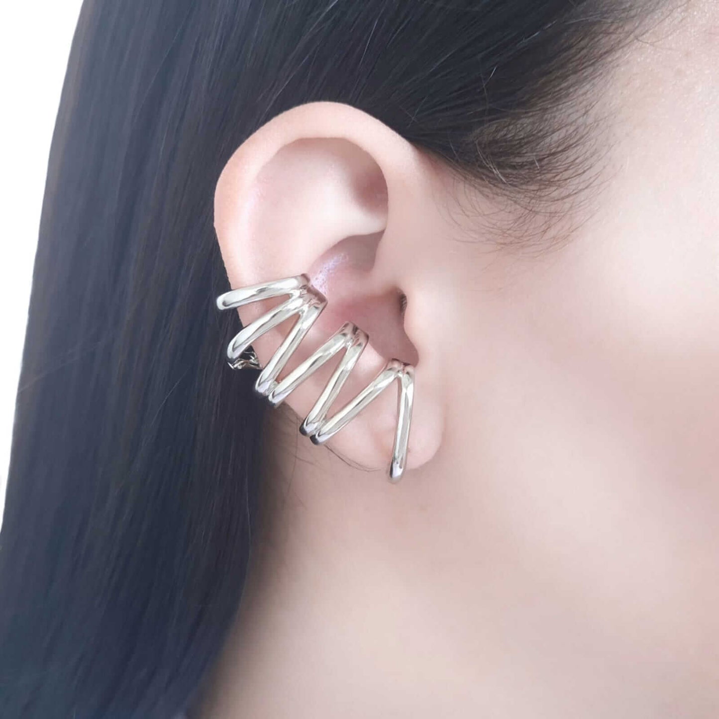7 Filetes Liso Ear Cuff