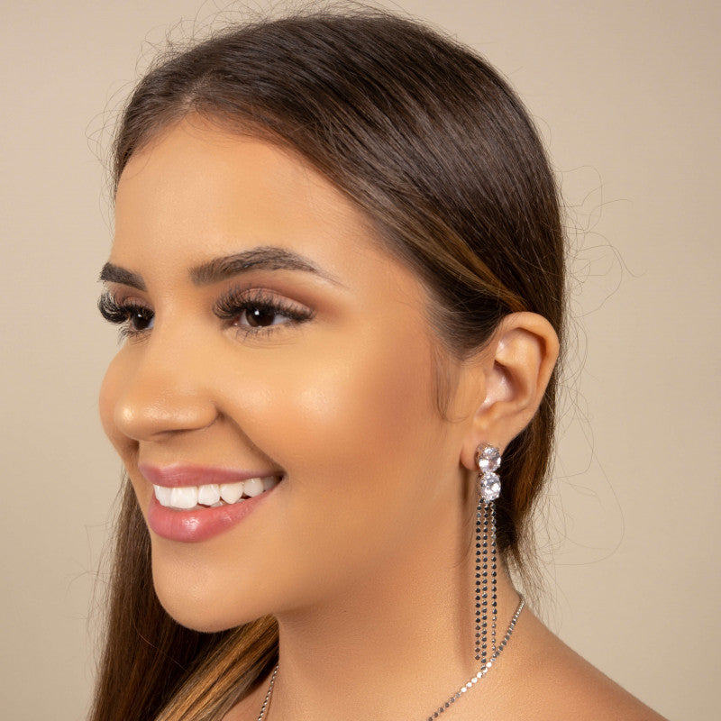 Cristal Franja Oval