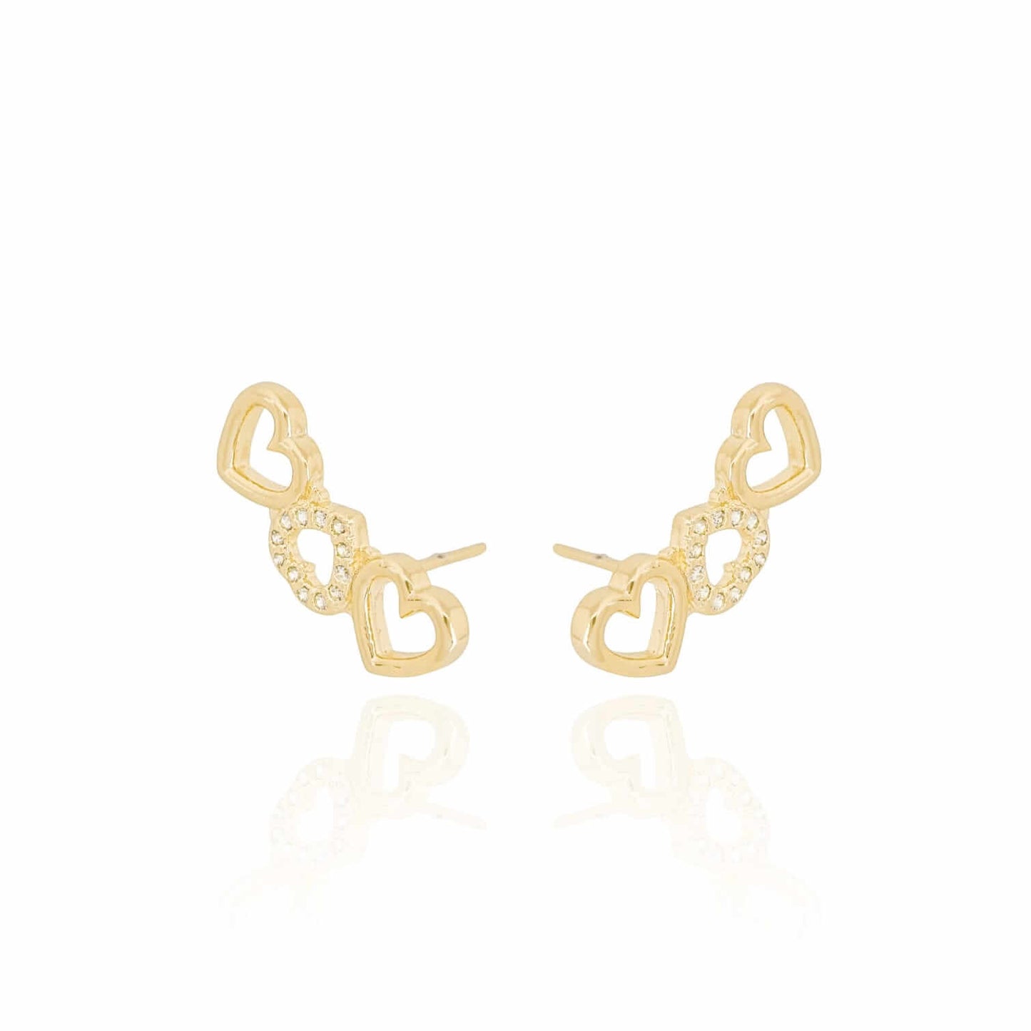 Hearts Ear Cuff
