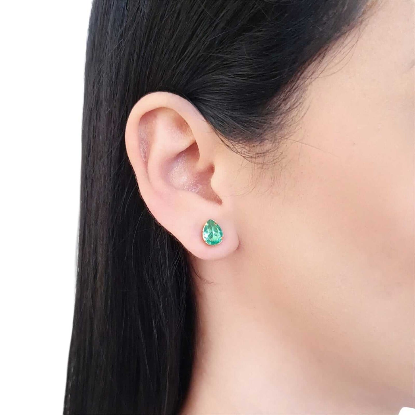 Tourmaline Unilateral Earrings
