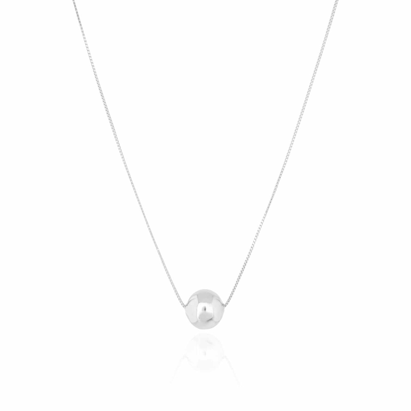Colar Bola Branco