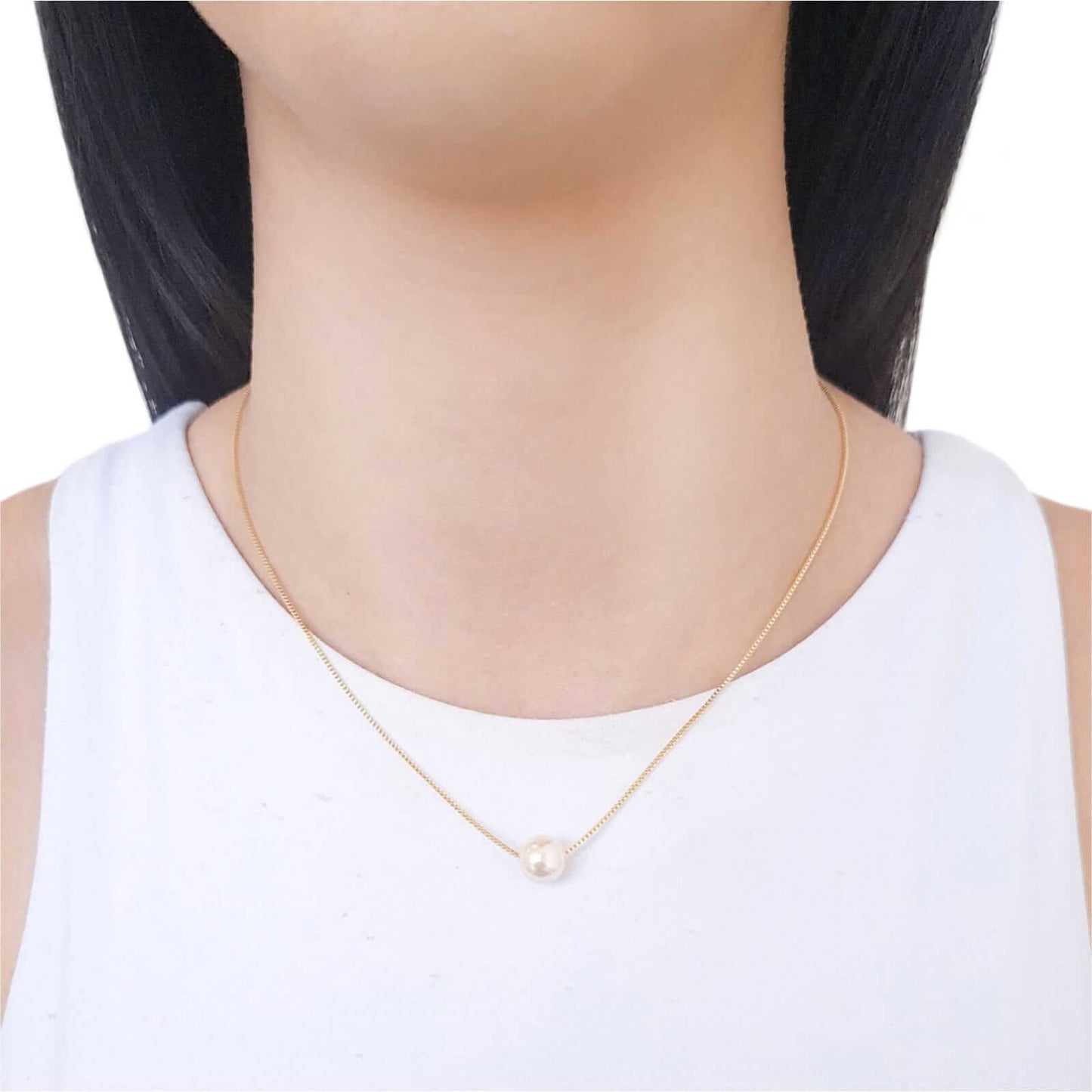 Pearl M Necklace