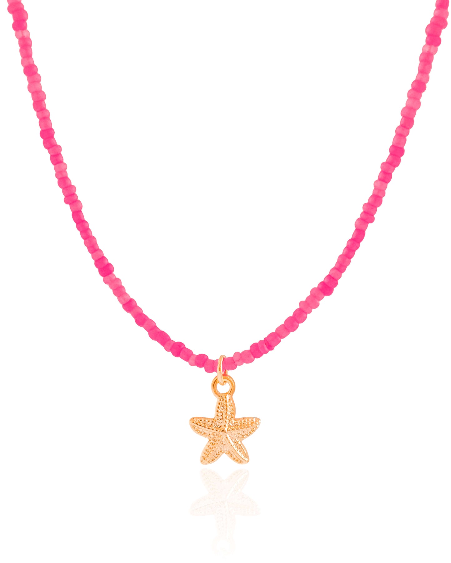 Pink Starfish Choker