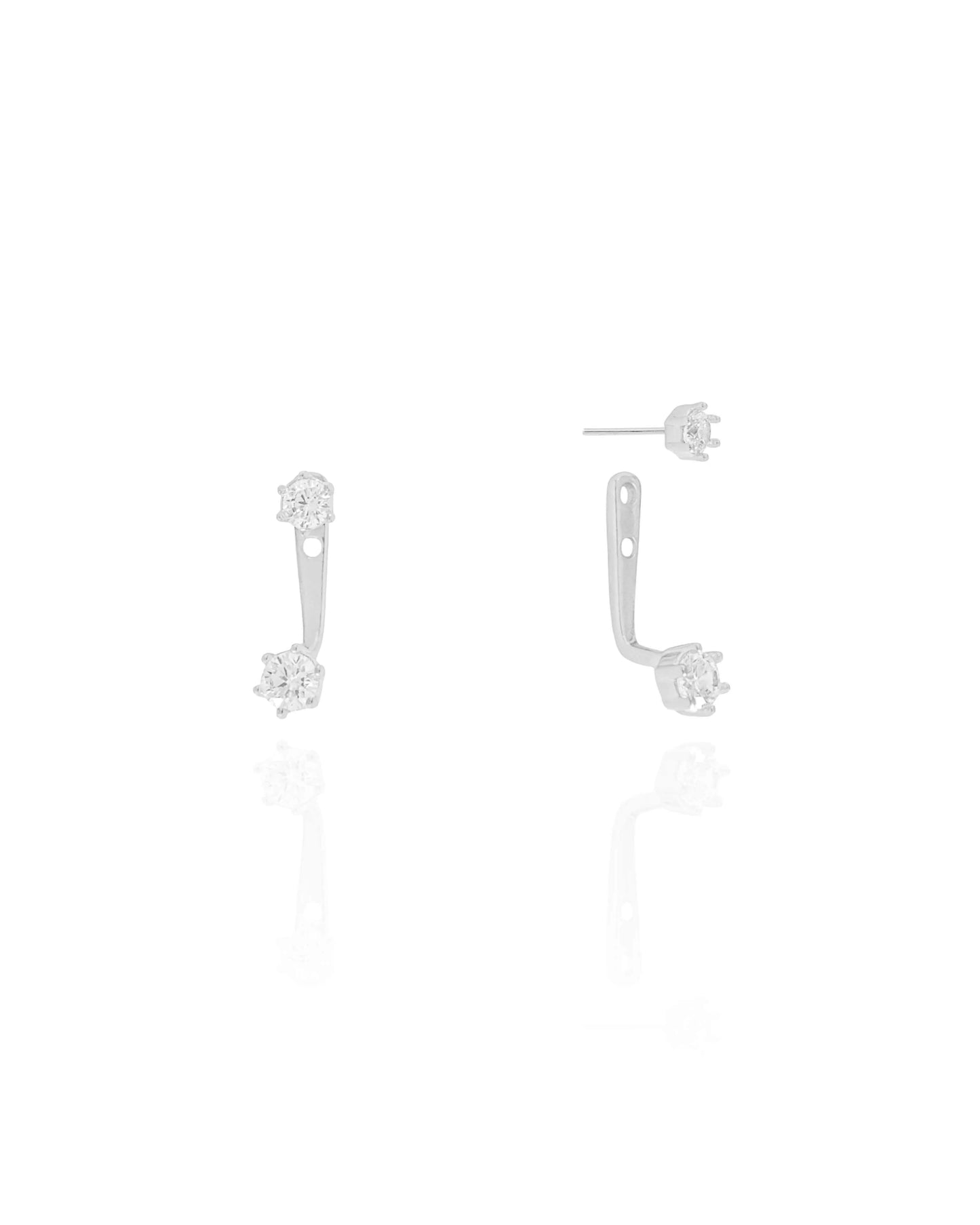 Ear Jacket Pontos de Luz Cristal