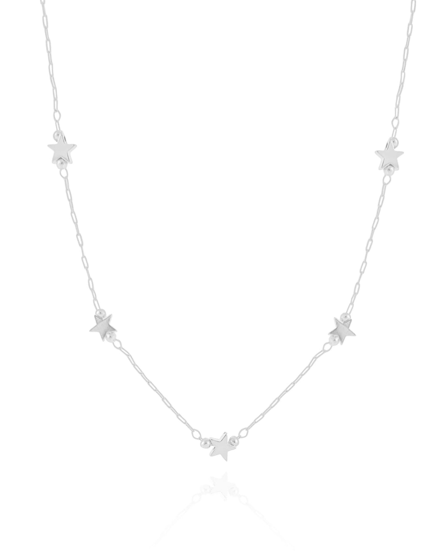 Choker Elos Mini Estrelas