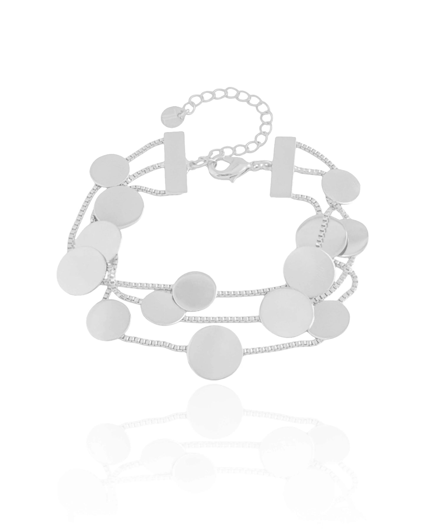 Pulseira Fios Triplos Redondos