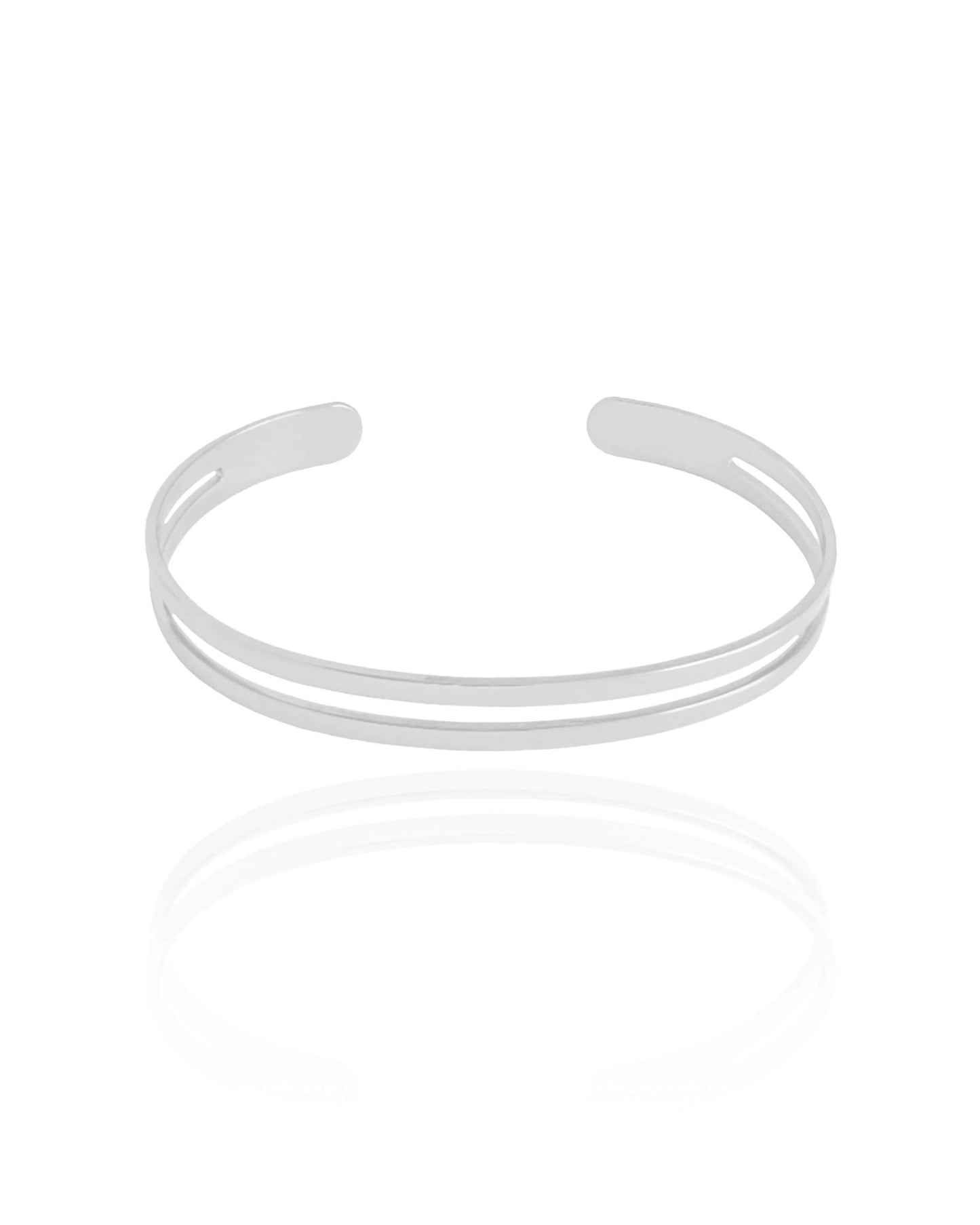 Bracelete Dois Filetes Lisos