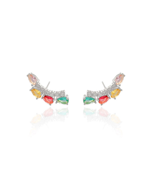 Ear Cuff Gotas Coloridas