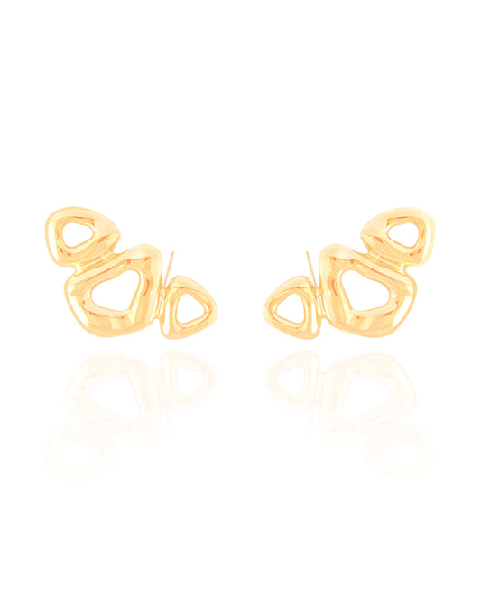 Ear Cuff Organico Vazado Liso