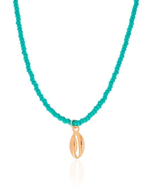 Green Beads Choker