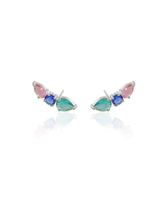 Ear Cuff Gotas Coloridas
