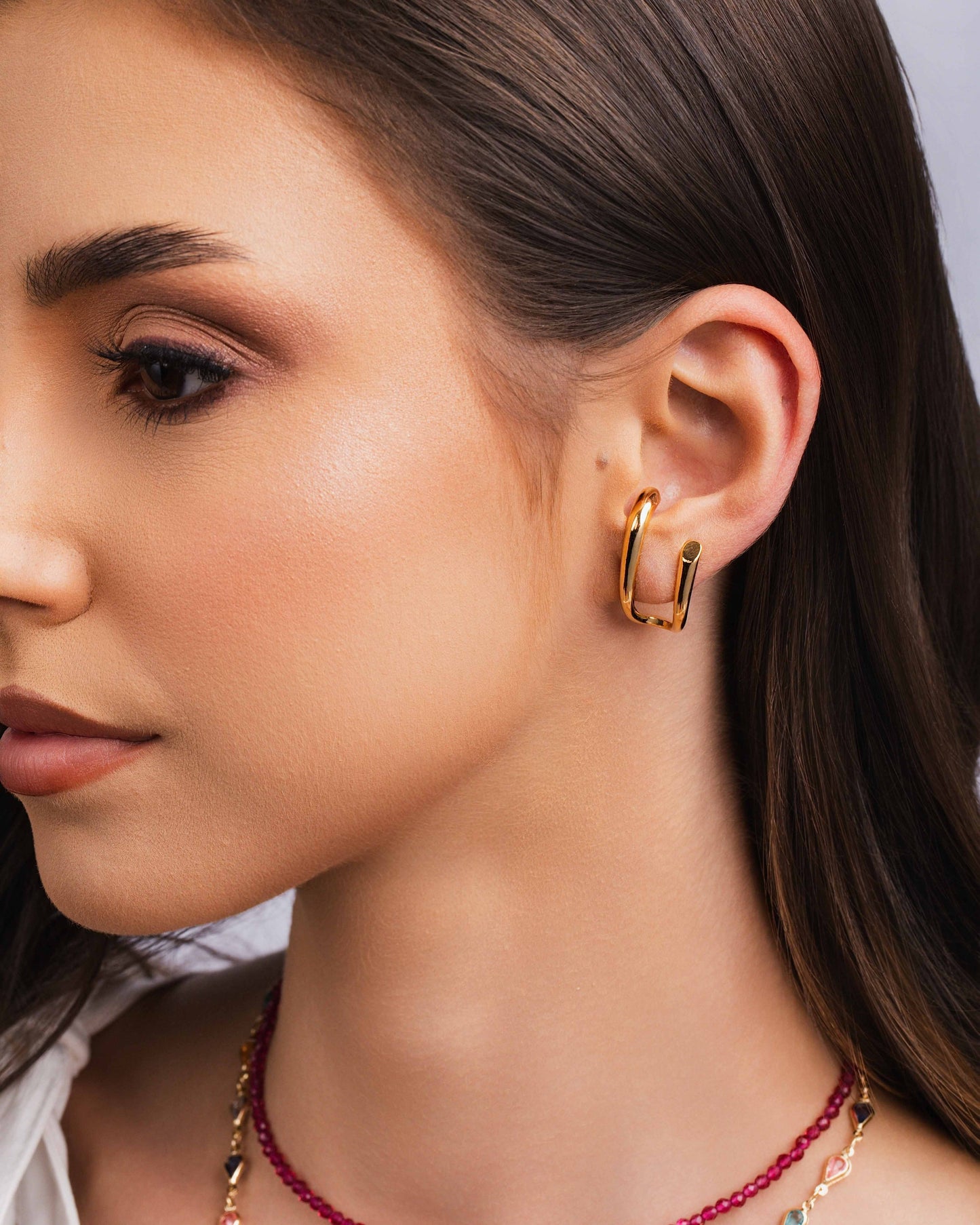 Ear Hook Filetes Lisos