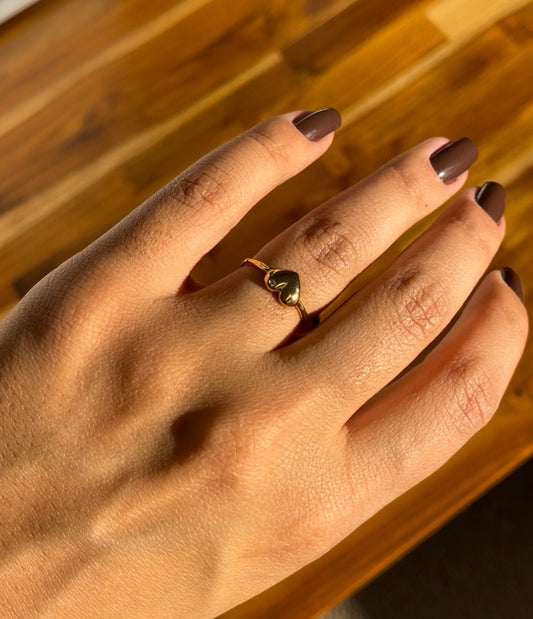 Heart Ring - Size 6 1/2