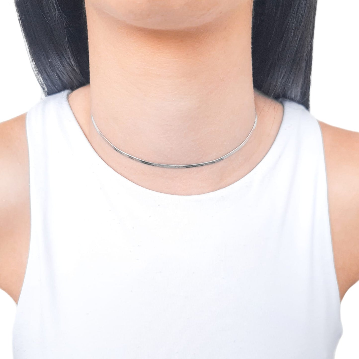 Fita Choker Branco