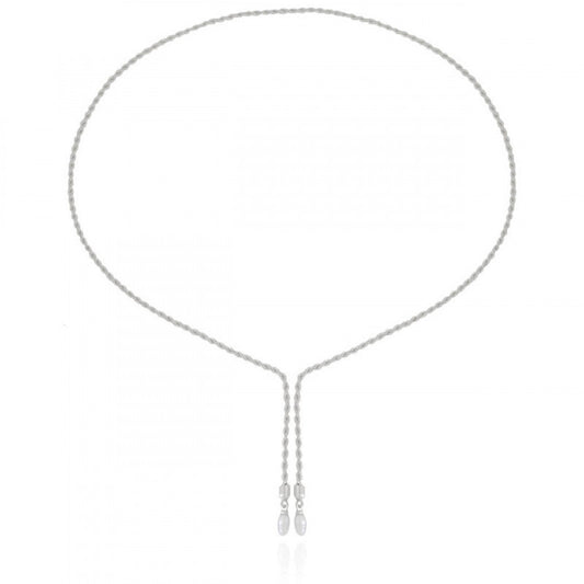 Cordao Baiano Perola Necklace Branco