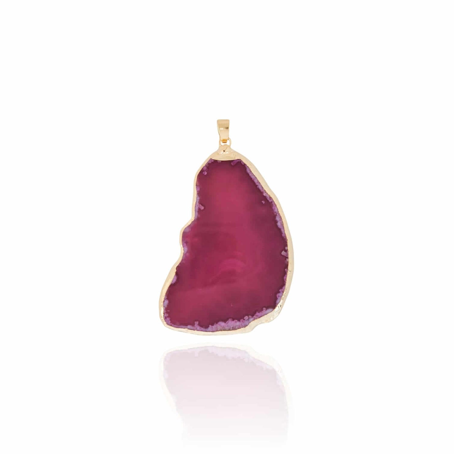 Purple Agate Pendant