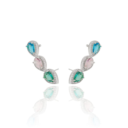 Colors Crav Ear Cuff Branco